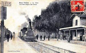 1960- Bou-Tlelis. La Gare